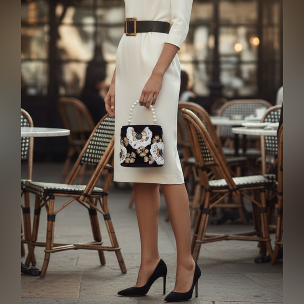 Embellished purse